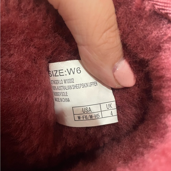 EMU fur inside boots - Picture 4 of 4